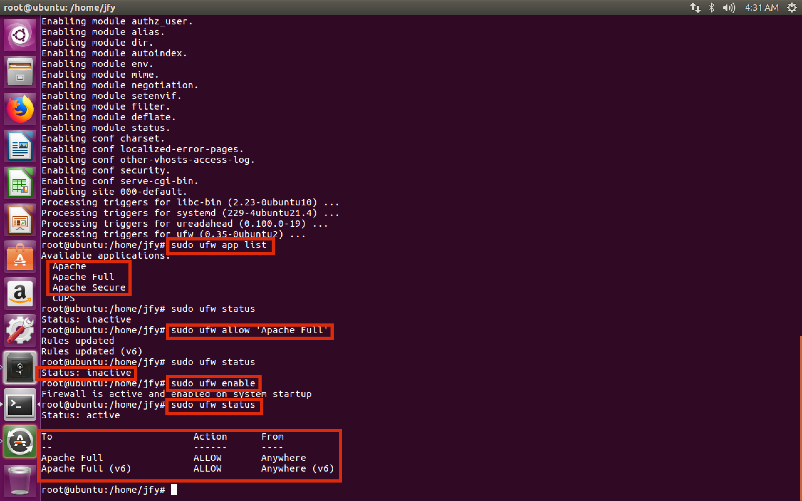 Ubuntu16 04 Apache MoYang
